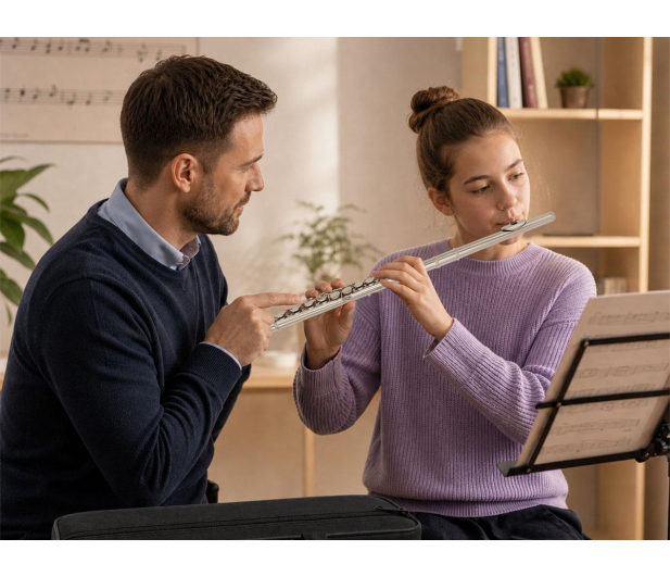MusicMate Flet poprzeczny C MM-D70 AurisFlute - 1588134 - zdjęcie 15
